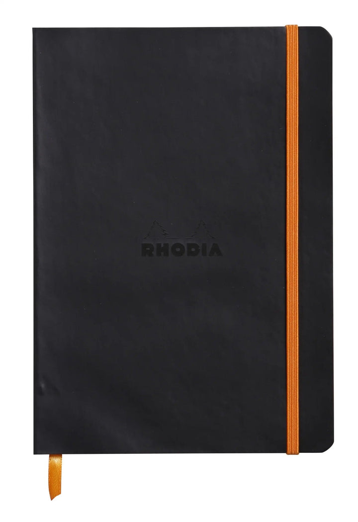 Rhodia Paper Black Rhodia Rhodiarama Webnotebook Softcover 9.75" x 7.5"