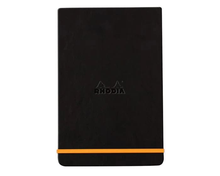 Rhodia Paper Black Rhodia Webnotepads, A5 Lined