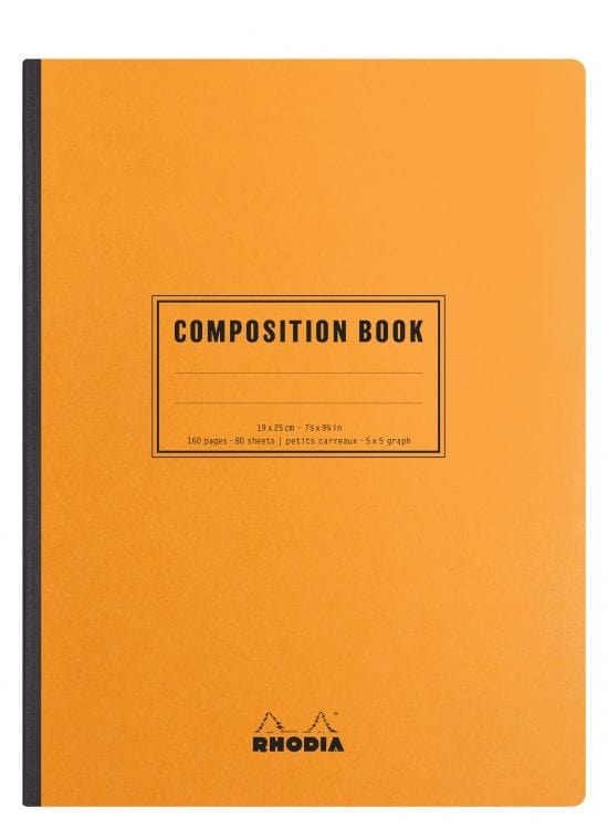 Rhodia Paper Orange Rhodia Composition Book