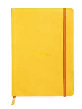 Rhodia Paper Yellow Rhodia Softcover Notebook 9.75" x 7.5" - Lined