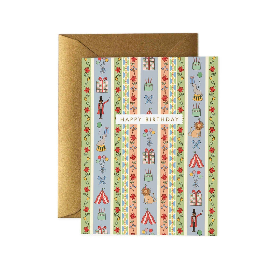 Rifle Paper Co. birthday card Carnival Birthday Card