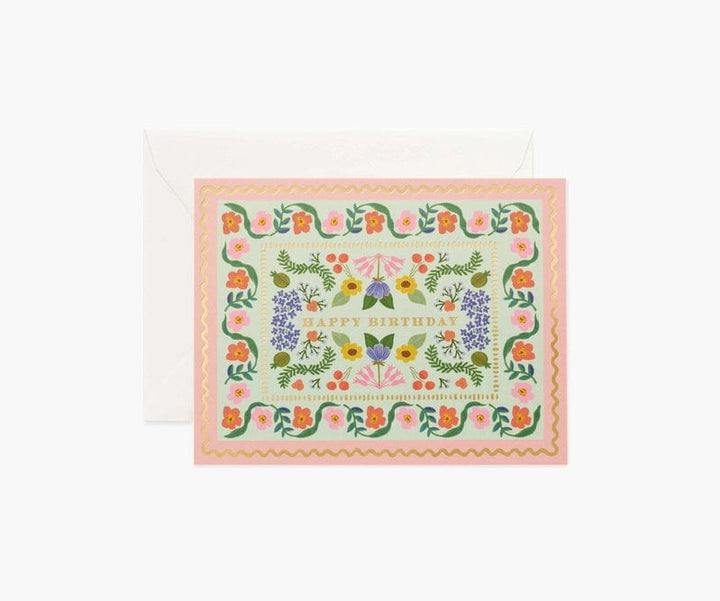 Rifle Paper Co. birthday card Sicily Garden Birthday Card