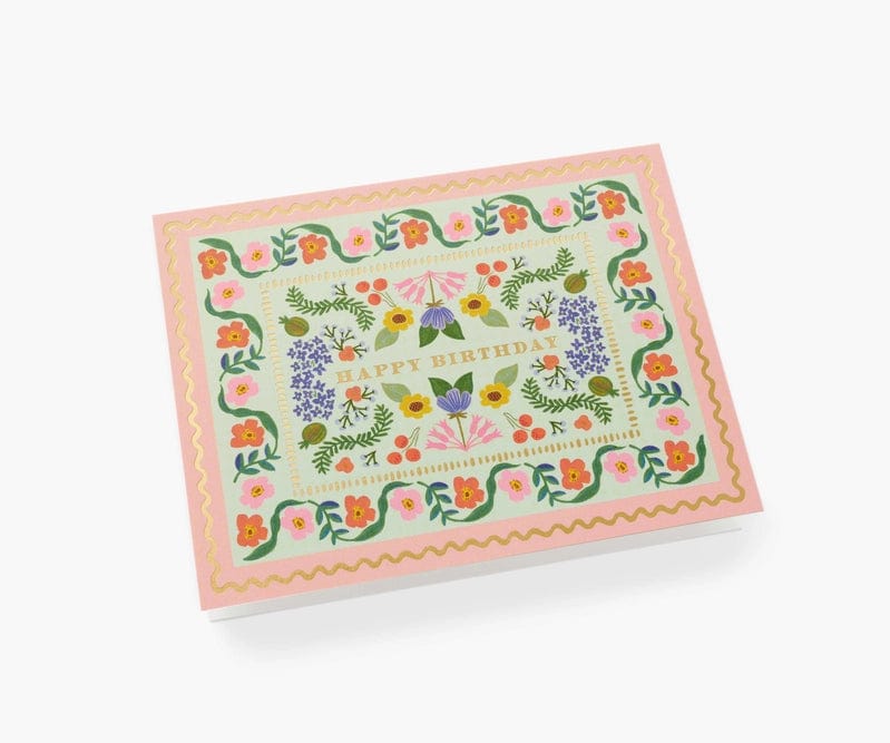 Rifle Paper Co. birthday card Sicily Garden Birthday Card