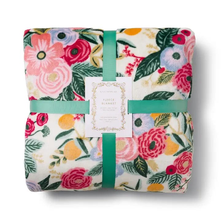 Rifle Paper Co. Blanket Garden Party Fleece Blanket