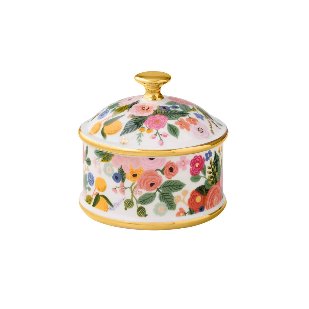 Rifle Paper Co. Box Garden Party Round Porcelain Box