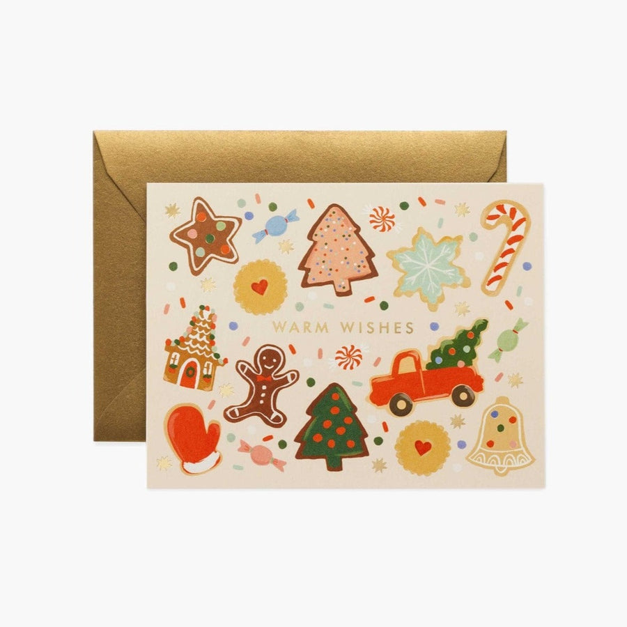 Rifle Paper Co. Boxed Card Set Holiday Cookies Cards
