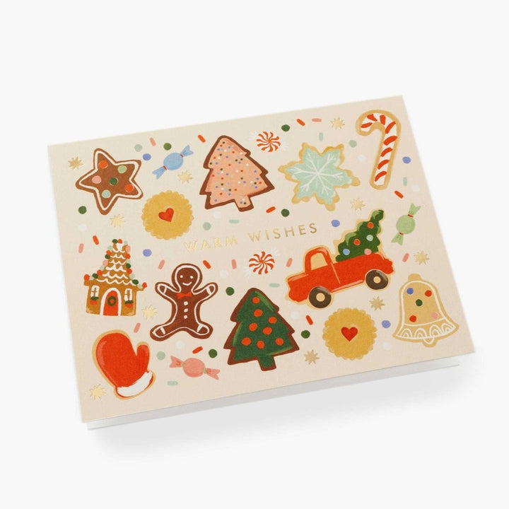 Rifle Paper Co. Boxed Card Set Holiday Cookies Cards