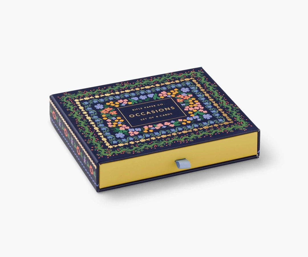 Rifle Paper Co. Boxed Card Set Wildwood Keepsake Card Box