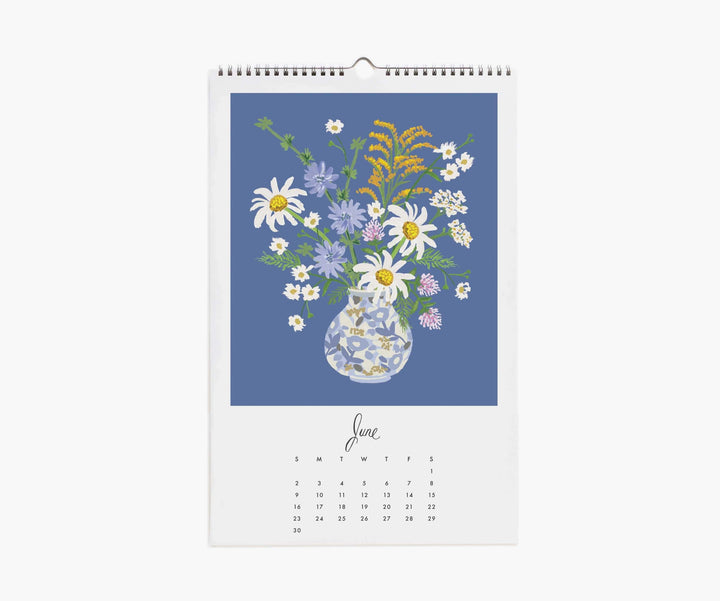 Rifle Paper Co. Calendars 2024 Flower Studies Wall Calendar