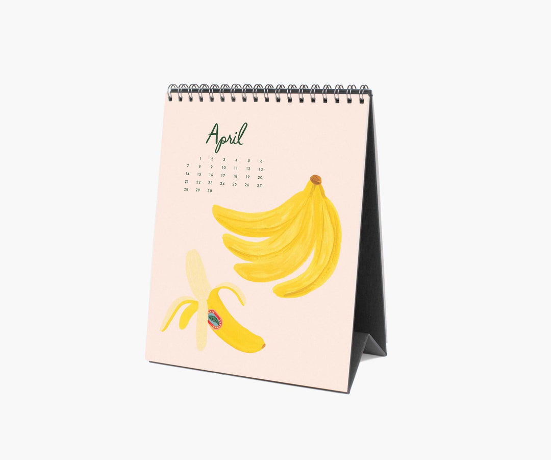 Rifle Paper Co. Calendars 2024 Fruit Stand Desk Calendar