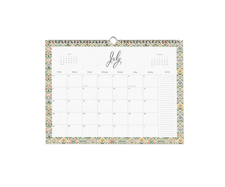 Rifle Paper Co. Calendars 2025 Estee Appointment Calendar