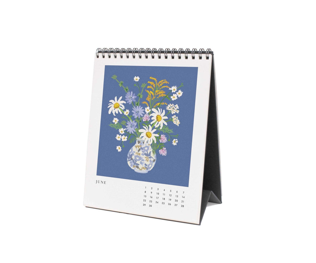 Rifle Paper Co. Calendars 2025 Flower Studies Desk Calendar