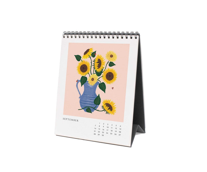 Rifle Paper Co. Calendars 2025 Flower Studies Desk Calendar