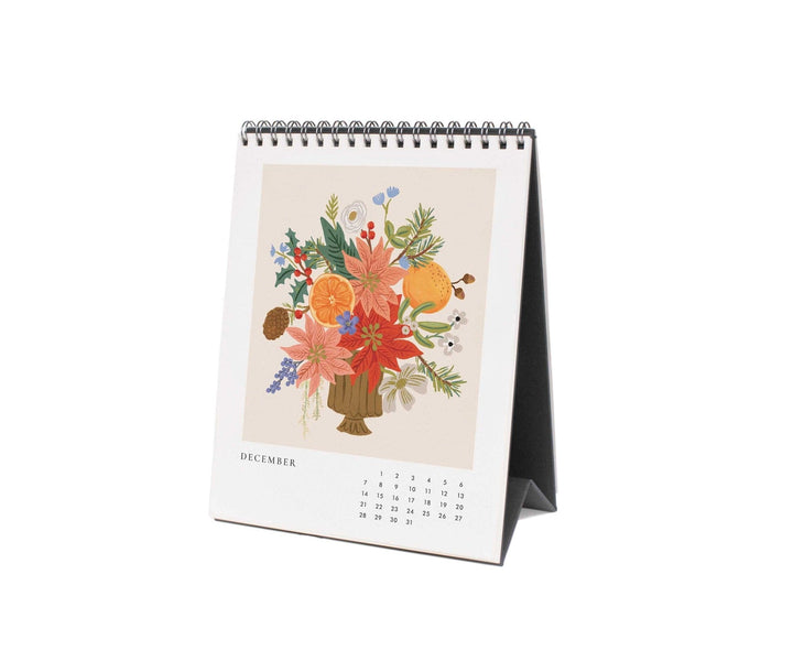 Rifle Paper Co. Calendars 2025 Flower Studies Desk Calendar