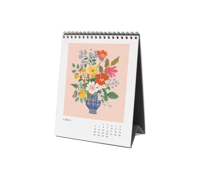 Rifle Paper Co. Calendars 2025 Flower Studies Desk Calendar