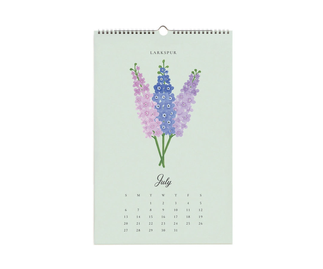 Rifle Paper Co. Calendars 2025 Say It With Flowers Wall Calendar