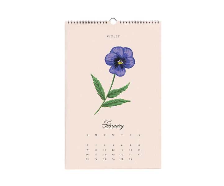 Rifle Paper Co. Calendars 2025 Say It With Flowers Wall Calendar