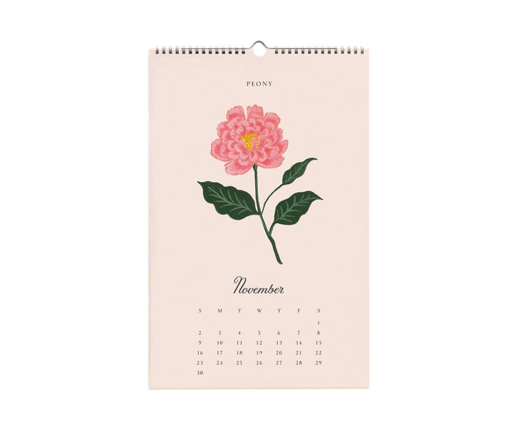 Rifle Paper Co. Calendars 2025 Say It With Flowers Wall Calendar