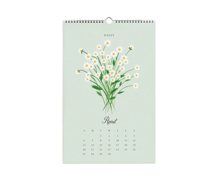 Rifle Paper Co. Calendars 2025 Say It With Flowers Wall Calendar