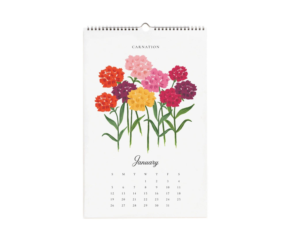 Rifle Paper Co. Calendars 2025 Say It With Flowers Wall Calendar