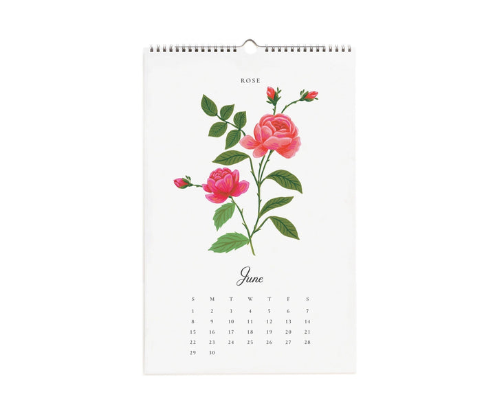 Rifle Paper Co. Calendars 2025 Say It With Flowers Wall Calendar