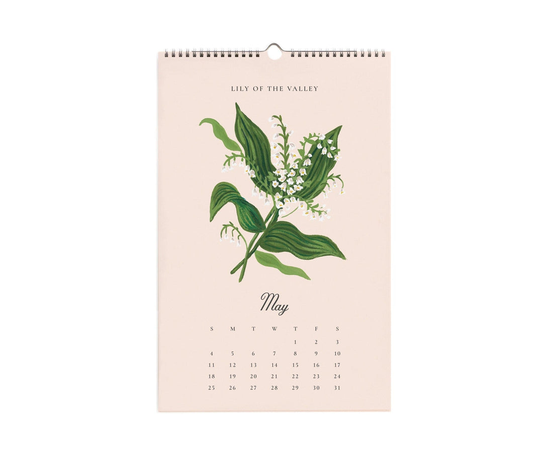 Rifle Paper Co. Calendars 2025 Say It With Flowers Wall Calendar