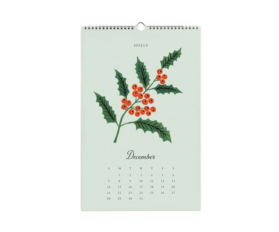 Rifle Paper Co. Calendars 2025 Say It With Flowers Wall Calendar