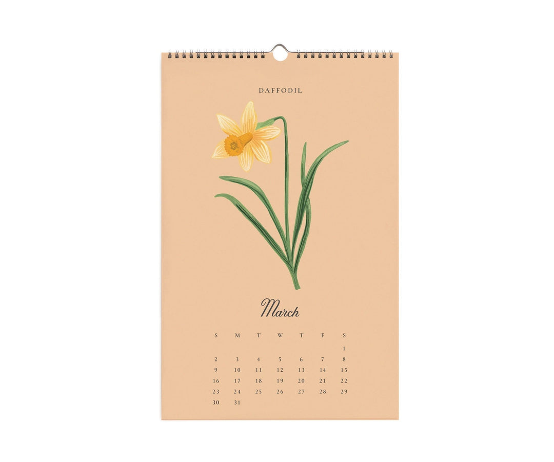 Rifle Paper Co. Calendars 2025 Say It With Flowers Wall Calendar