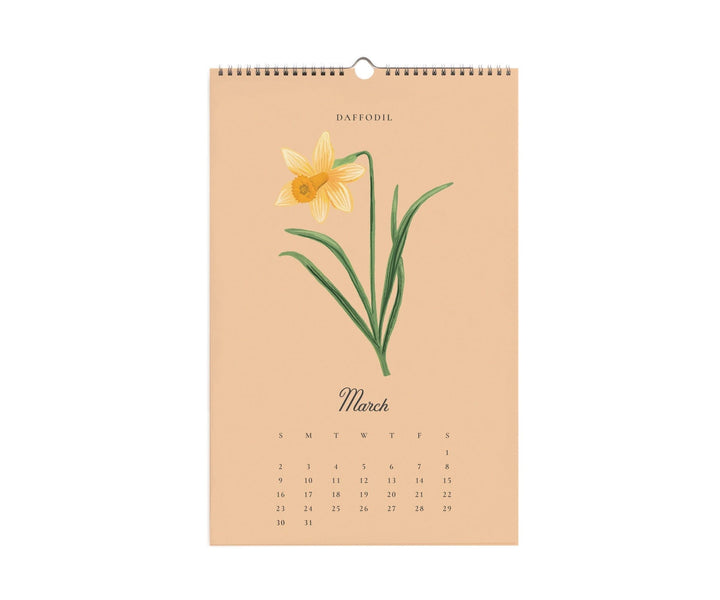 Rifle Paper Co. Calendars 2025 Say It With Flowers Wall Calendar