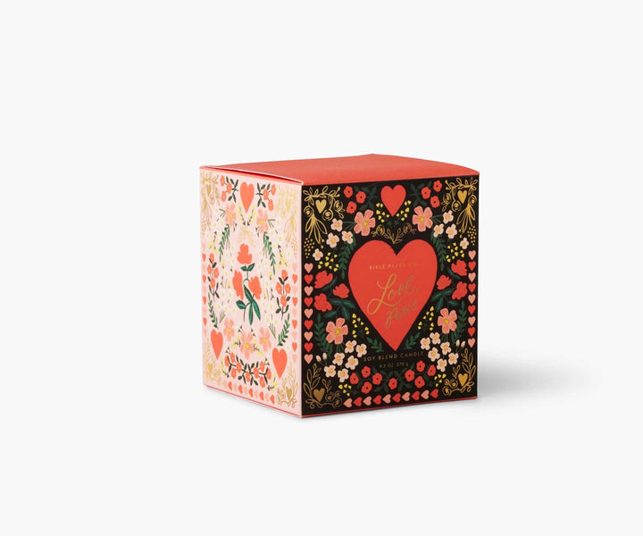 Rifle Paper Co. Candle Love, Paris 9 oz Glass Candle