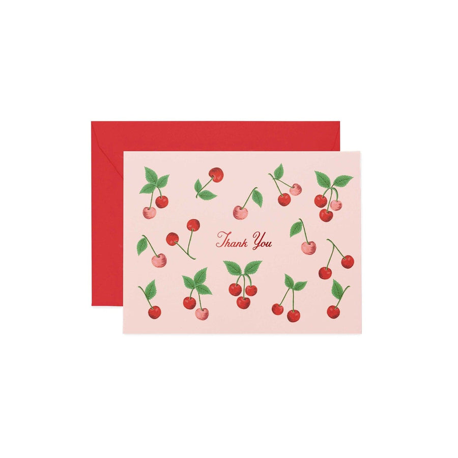 Rifle Paper Co. Card Cherries Thank You Card