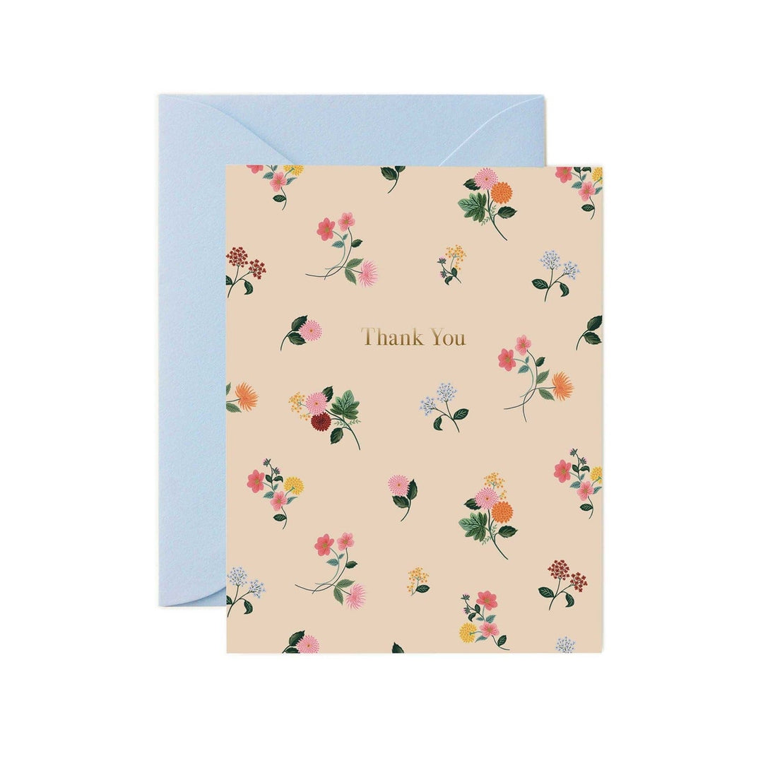 Rifle Paper Co. Card Ditsy Dahlia Thank You Card