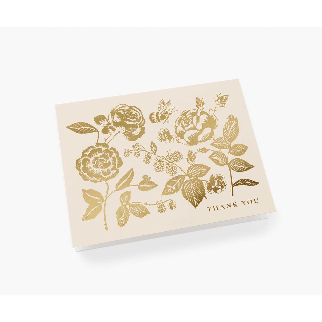 Rifle Paper Co. Card English Rose Thank You Card