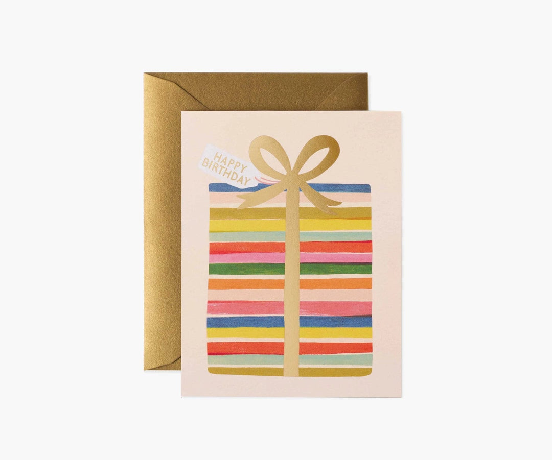 Rifle Paper Co. Card Feliz Birthday Present Card