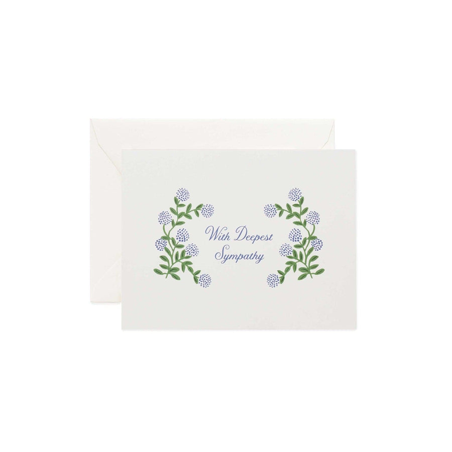 Rifle Paper Co. Card Hydrangea Sympathy Card