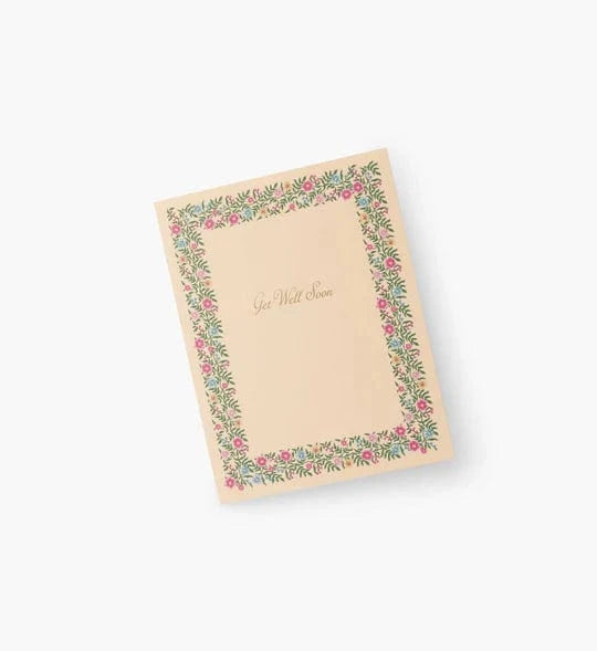 Rifle Paper Co. Cards Blush Get Well Soon Card
