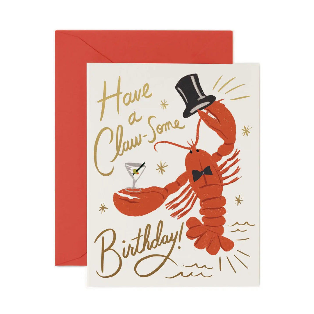 Rifle Paper Co. Cards Claw-Some Birthday Card