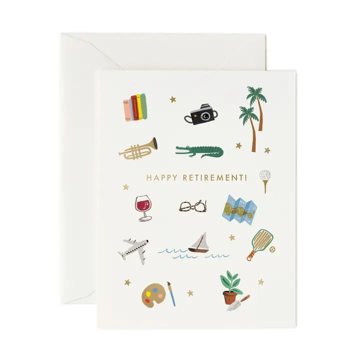 Rifle Paper Co. Cards Happy Retirement Card