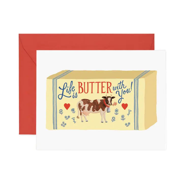 Rifle Paper Co. Cards Life is Butter With You Card