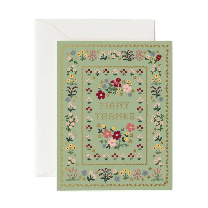 Rifle Paper Co. Cards Moss Thank You Card