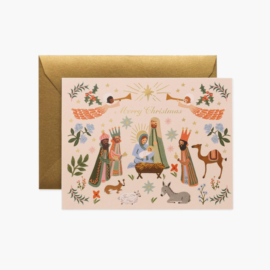Rifle Paper Co. Cards Nativity Scene Card