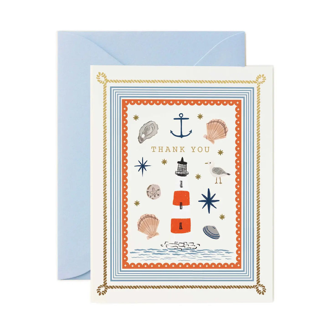 Rifle Paper Co. Cards Seaside Thank You Card