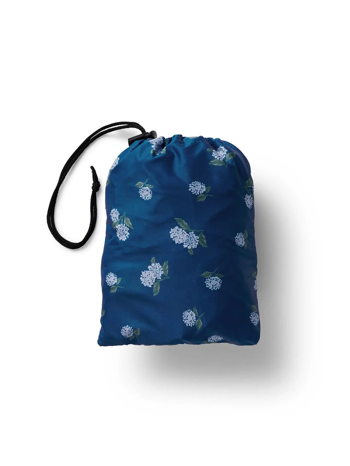 Rifle Paper Co. Fashion Ditsy Hydrangea Packable Rain Poncho