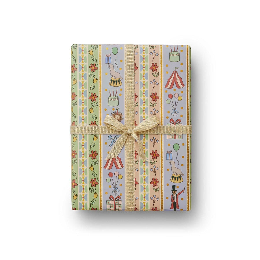 Rifle Paper Co. Gift Wrap Carnival Continuous Roll Wrapping Paper