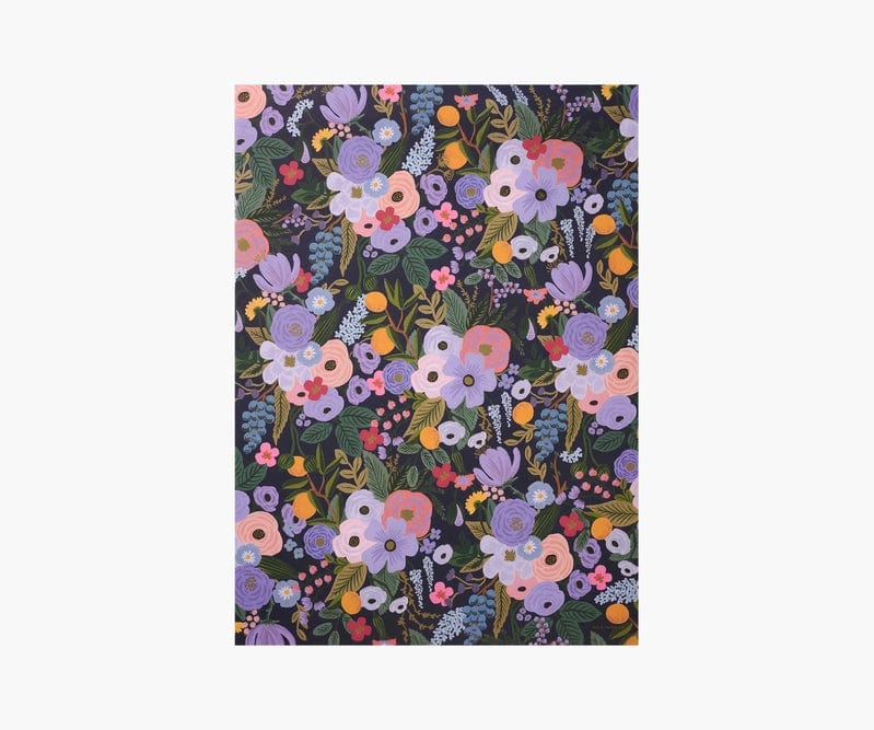 Rifle Paper Co. Gift Wrap Garden Party Violet Wrapping Sheet, Roll of 3