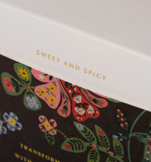 Rifle Paper Co. Gifts Amber & Black Vanilla 9 oz Glass Candle