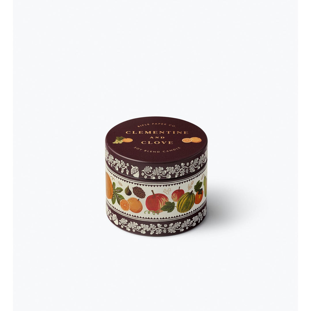 Rifle Paper Co. Gifts Clementine &amp; Clove 3 oz Tin Candle