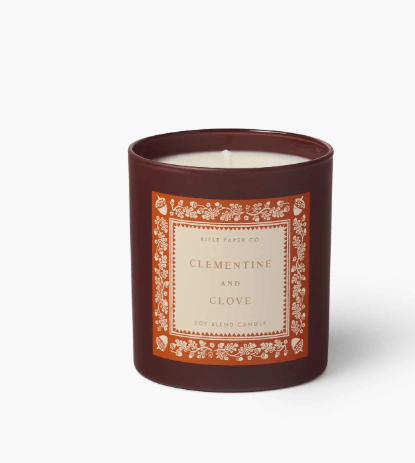 Rifle Paper Co. Gifts Clementine & Clove 9 oz Glass Candle