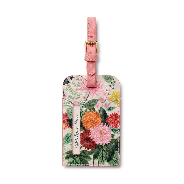 Rifle Paper Co. Gifts Dahlia Luggage Tag