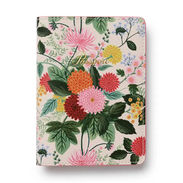 Rifle Paper Co. Gifts Dahlia Passport Holder
